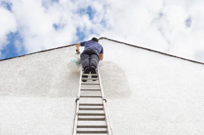 Peinture extérieure à Locmariaquer — façades et ravalement